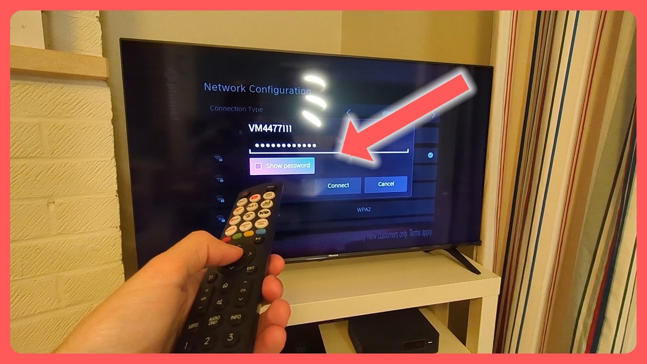 [Телевизор Hisense VIDAA] Как узнать пароль Wi-Fi (и изменить его)