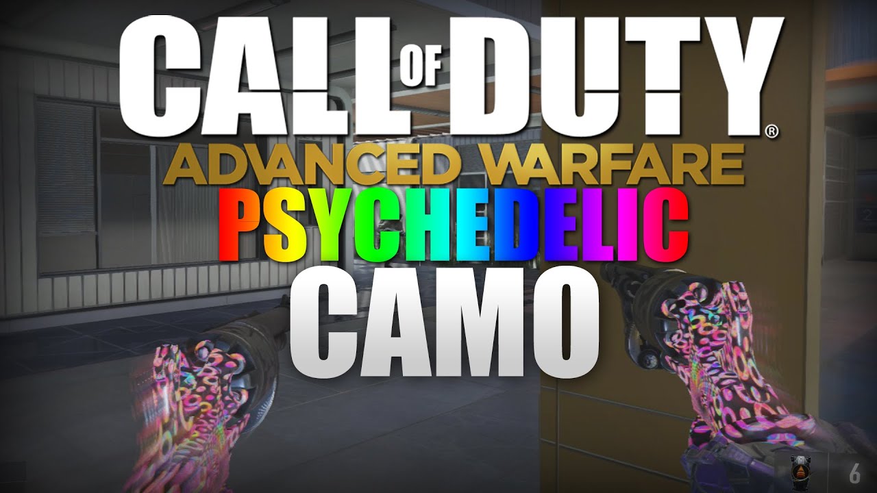 Call of Duty: Advanced Warfare Psychedelic Personalization Pack!