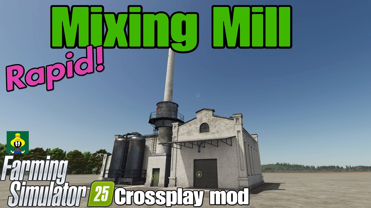 Mixing Mill / мод кросс-игры FS25