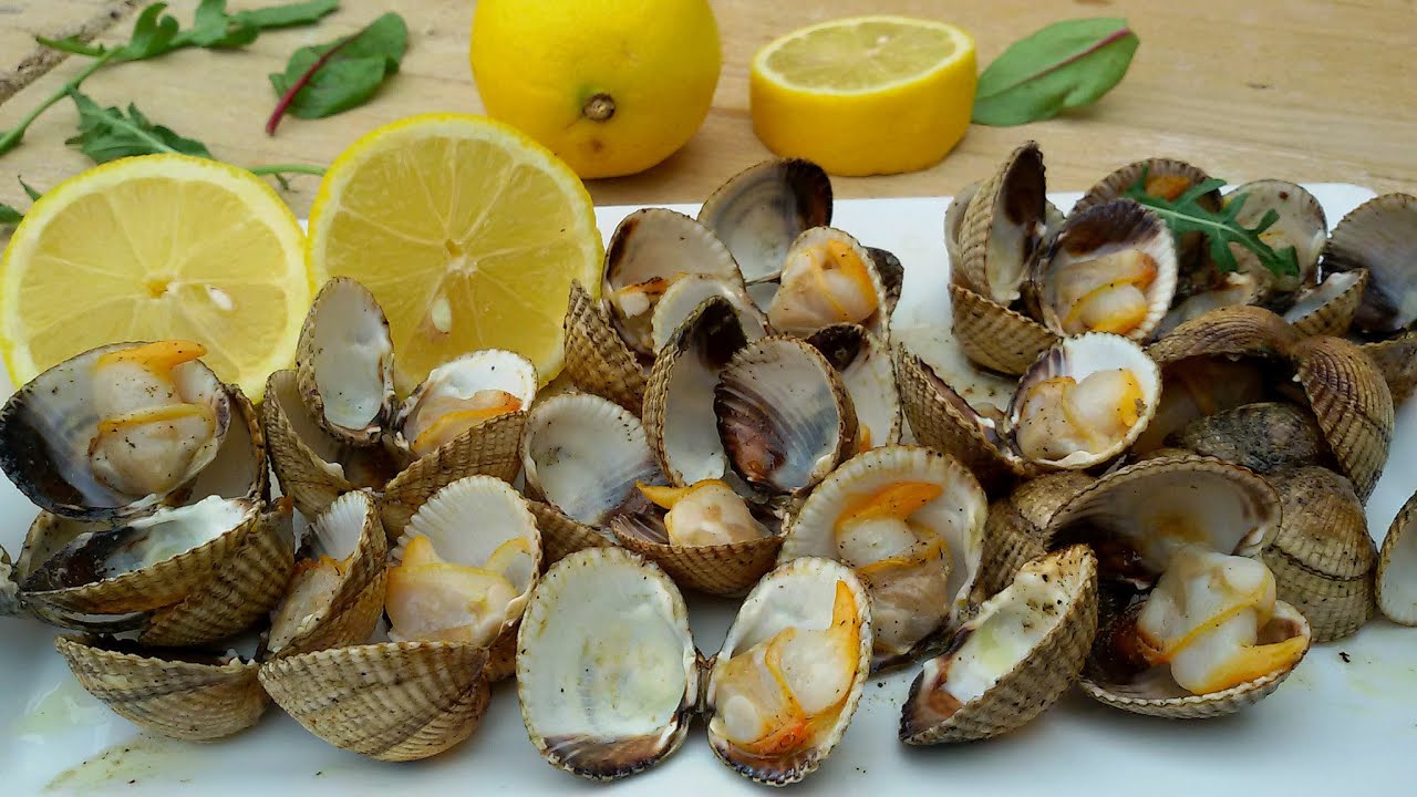 Berberechos a la plancha