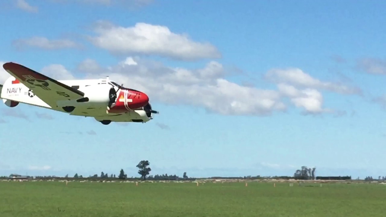 Beech D-18 at Darfield jet and scale meet