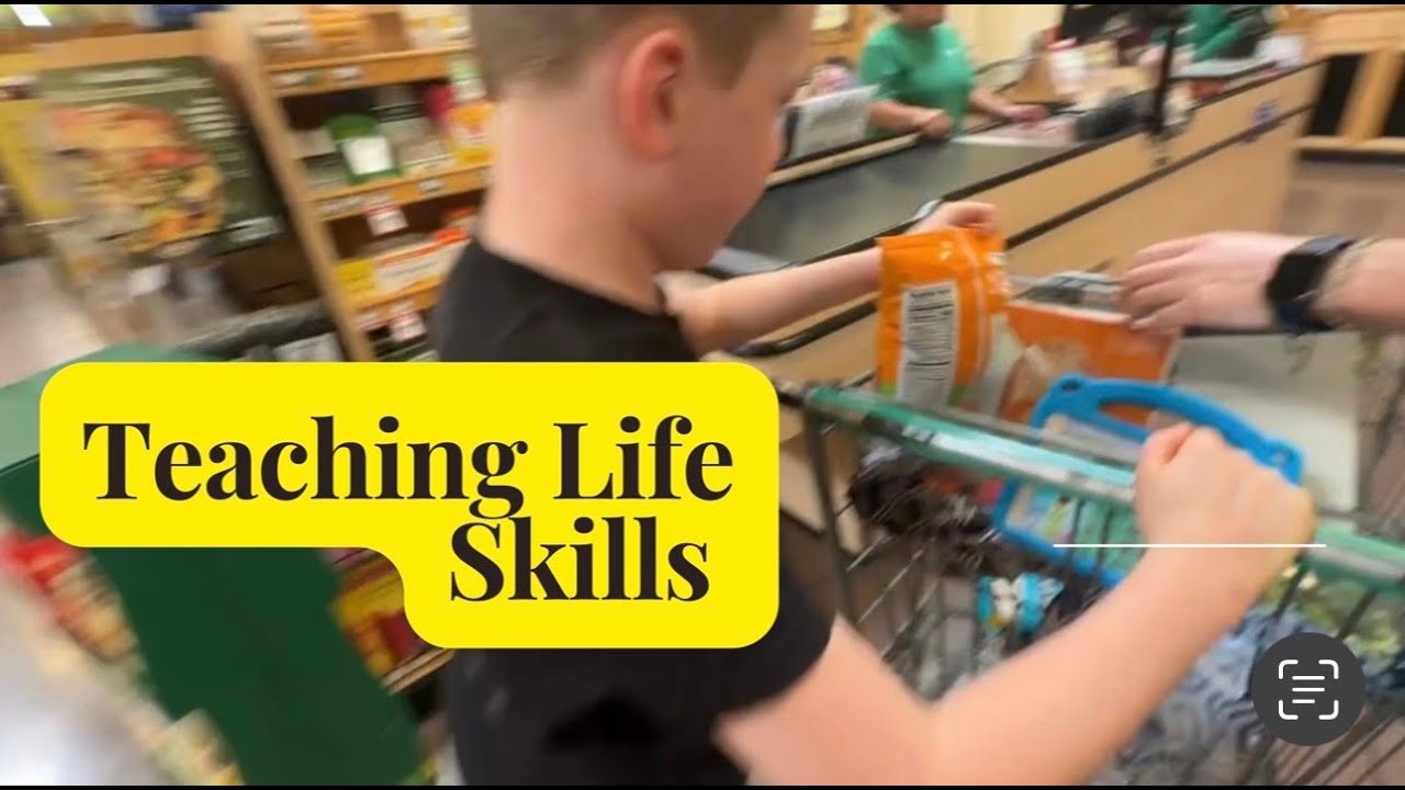 Grocery Shopping with Nonspeaking Autistic boy (From Making The  List To Making Dinner)