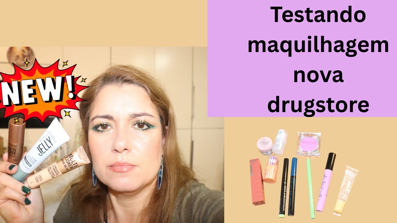Maquilhagem drugstore nova (2026)