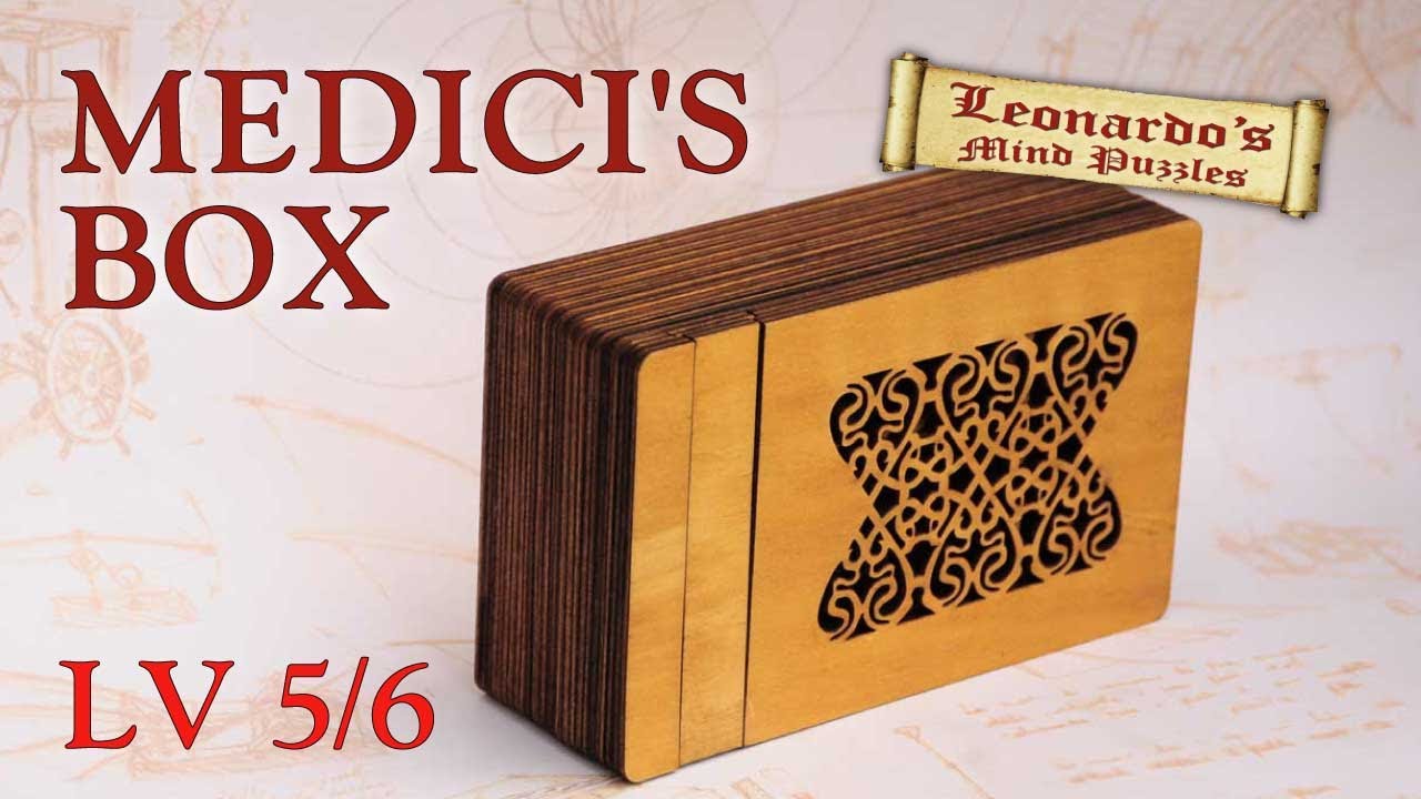 Puzzle Box - Scrigno De' Medici - Leonardo's Mind Puzzles - Solution