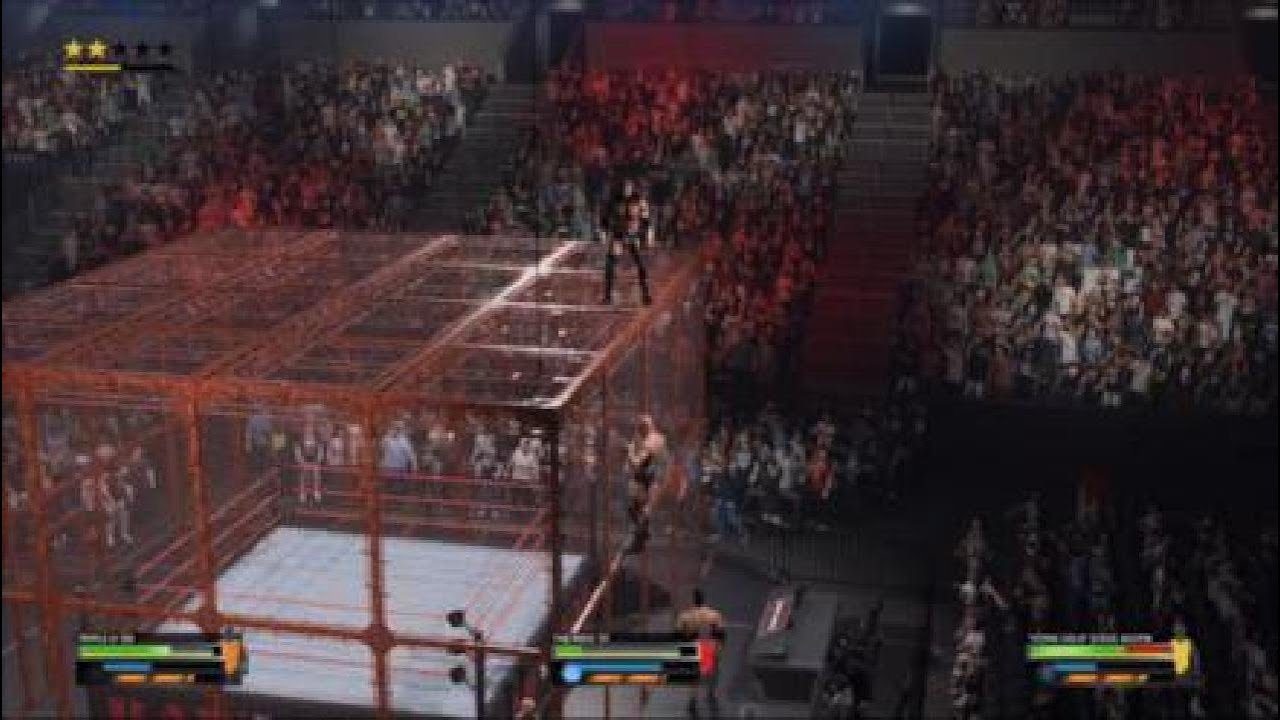 WWE 2K25 STONE COLD VS HHH VS ROCK WWF CHAMPIONSHIP