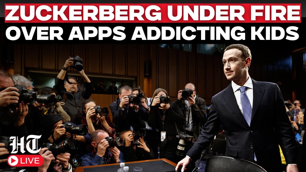 US Court Live | Meta&rsquo;s Mark Zuckerberg Testify at youth addiction trial | Facebook | Youtube | USA