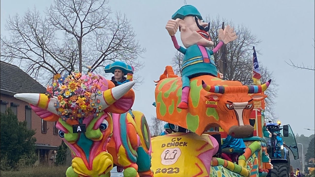 Carnavalsoptocht in Ossendrecht (Ostrecht) 2023