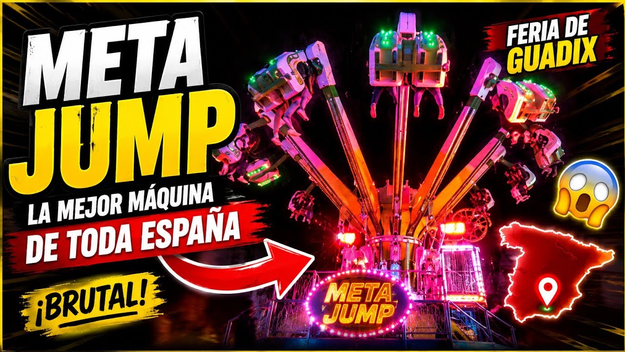 Meta Jump la mejor máquina de toda España feria de guadix 2024  hnos Fernández