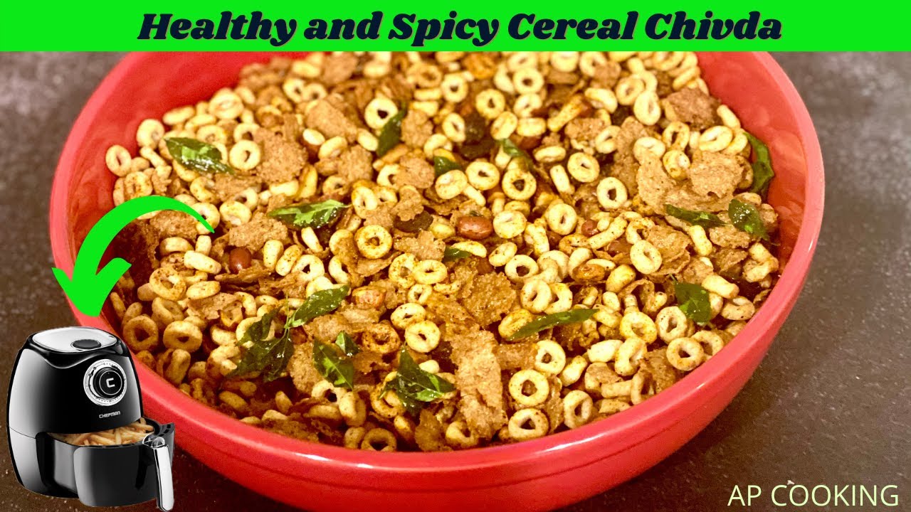 Healthy and Spicy Cereal Chivda | Cereal Mixture | Chivda (Healthy Snack)