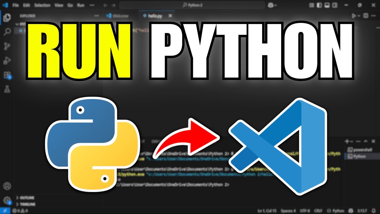How To Run Python In Visual Studio Code (Windows 11)