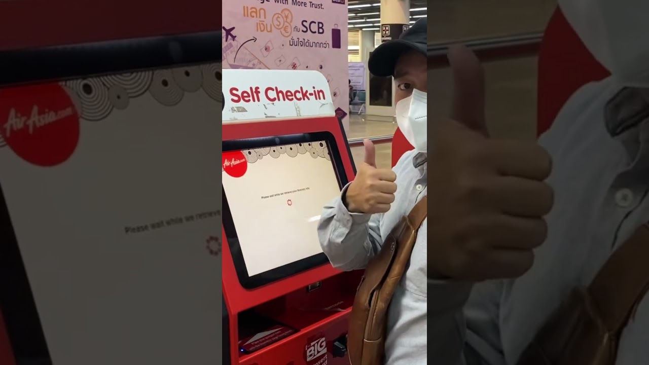 How to do self check-in at the airports? #cambodia #selfhelp #airport #checkin