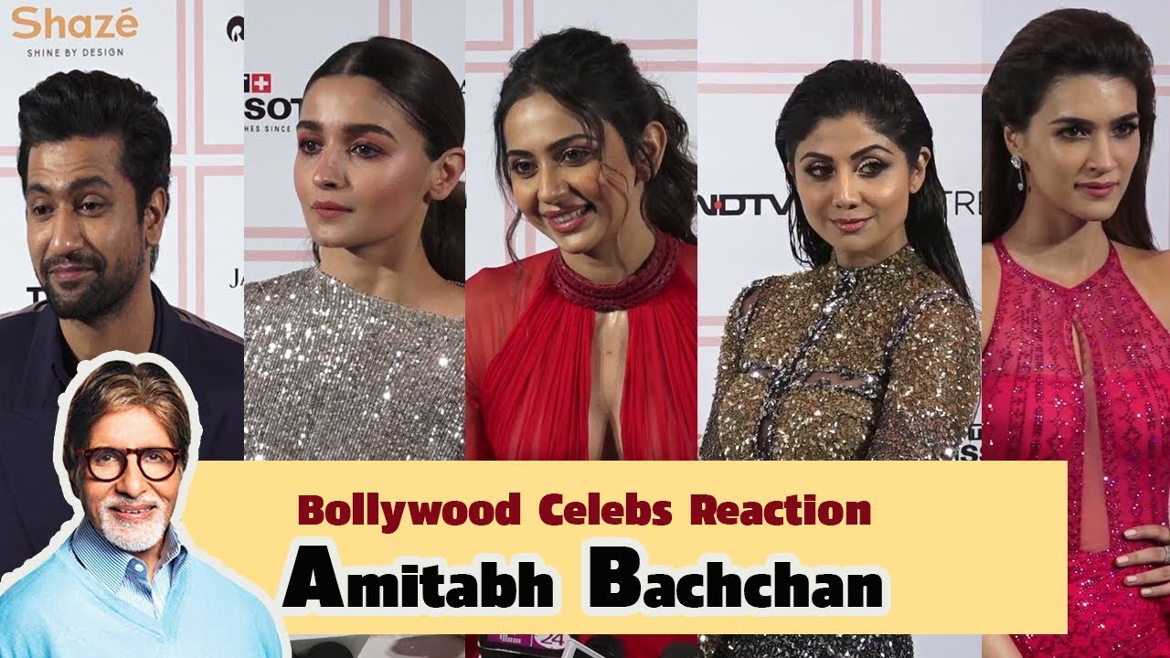 Bollywood Celebs React to Amitabh Bachchan Being Awarded The Prestigious Dadasaheb Phalke Award