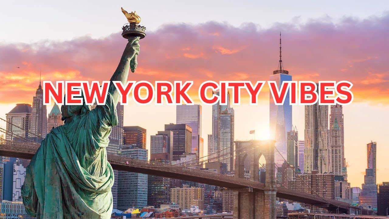 New York City in 4K – Iconic Views, Calm City Atmosphere & Relaxing Travel Vibes