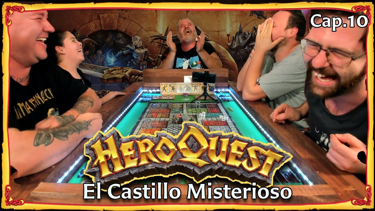 EL CASTILLO MISTERIOSO 1x10 Partida HEROQUEST - #heroquest #partida #jugando