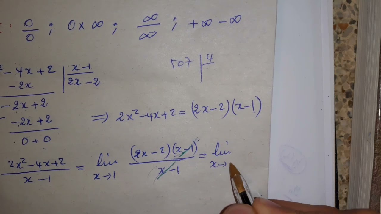 Analyse mathématique ## Calcul  Limites ( partie 1)  حساب النهايات