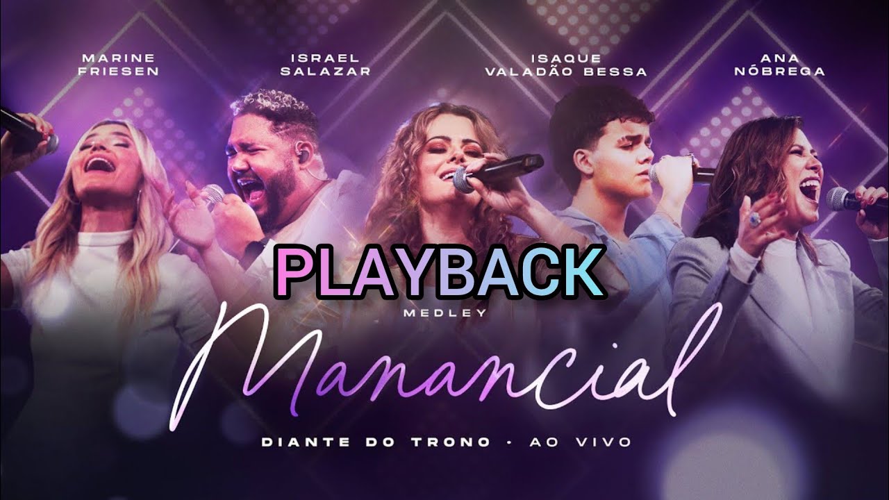 Medley Manancial - Playback Legendado