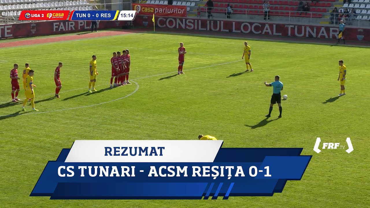 Liga 2 Casa Pariurilor, Etapa 12: CS Tunari - ACSM Reșița (Rezumat, 1.11.2025)