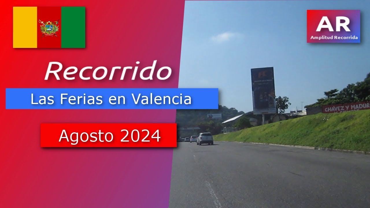 🇻🇪 Recorrido Las Ferias en Valencia - Agosto 2024 | #venezuela #carabobo #lasferias #recorridos