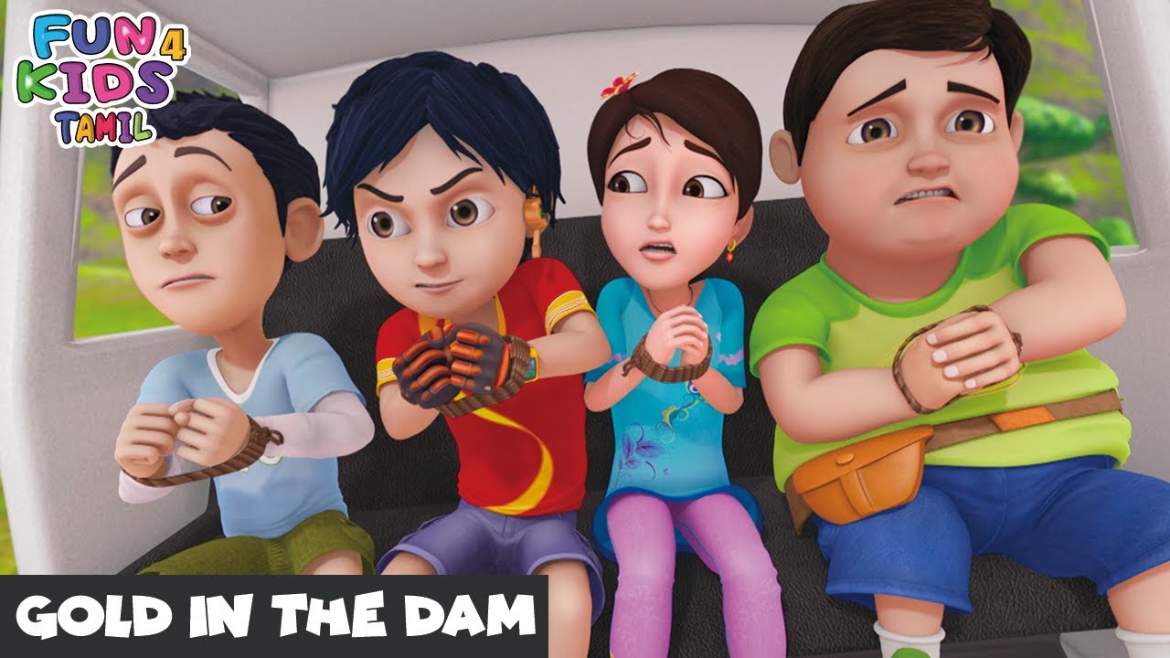 Gold In The Dam | Shiva Tamil Ep 06 | New 2024 Shiva Animated Story | Cartoon | சிவன் எபிசோட் 06