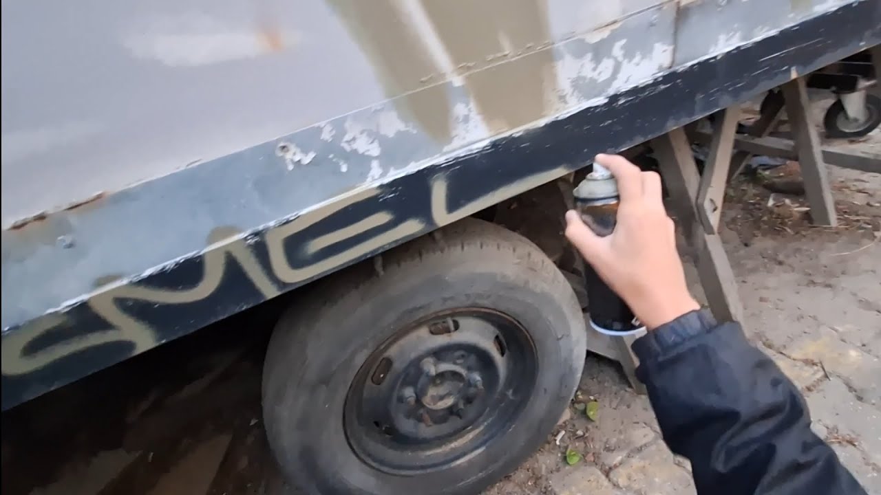 (graffiti vlog part 13) граффити на газельи