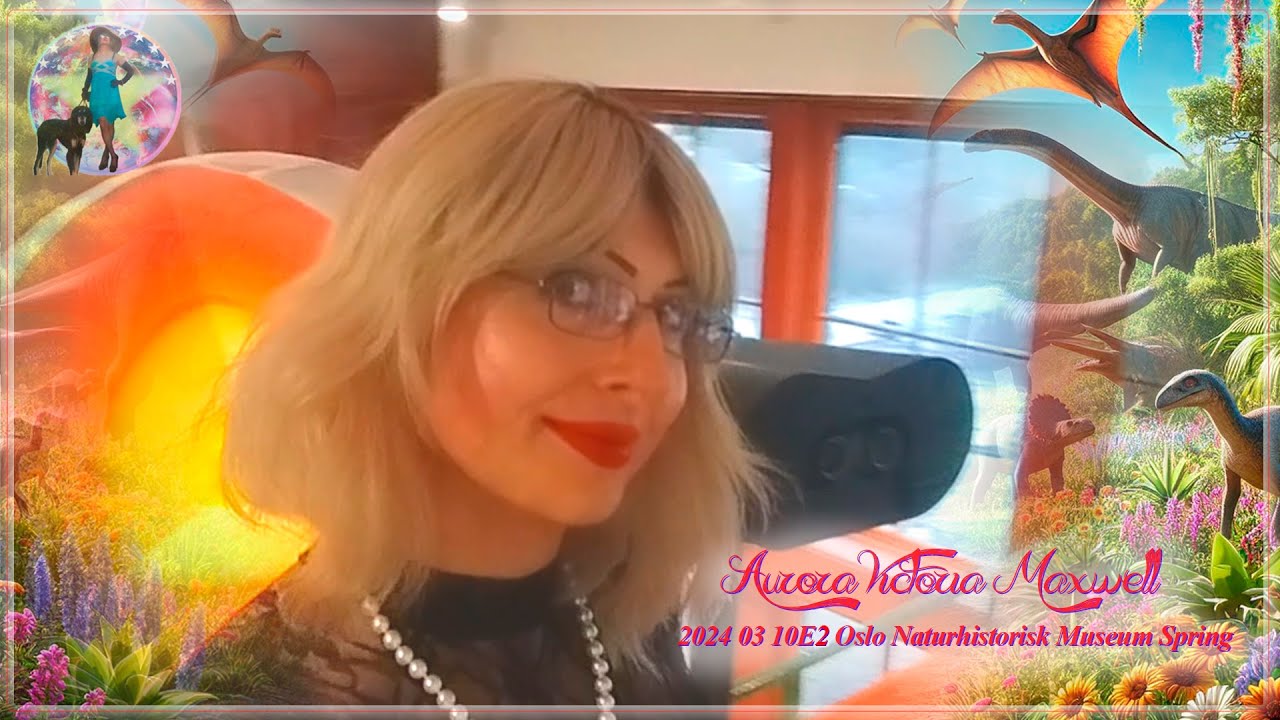 2024.03.10E2 TransPersoner Oslo Naturhistorisk Museum MiniDress NylonsHeels Aurora Victoria Maxwell💝
