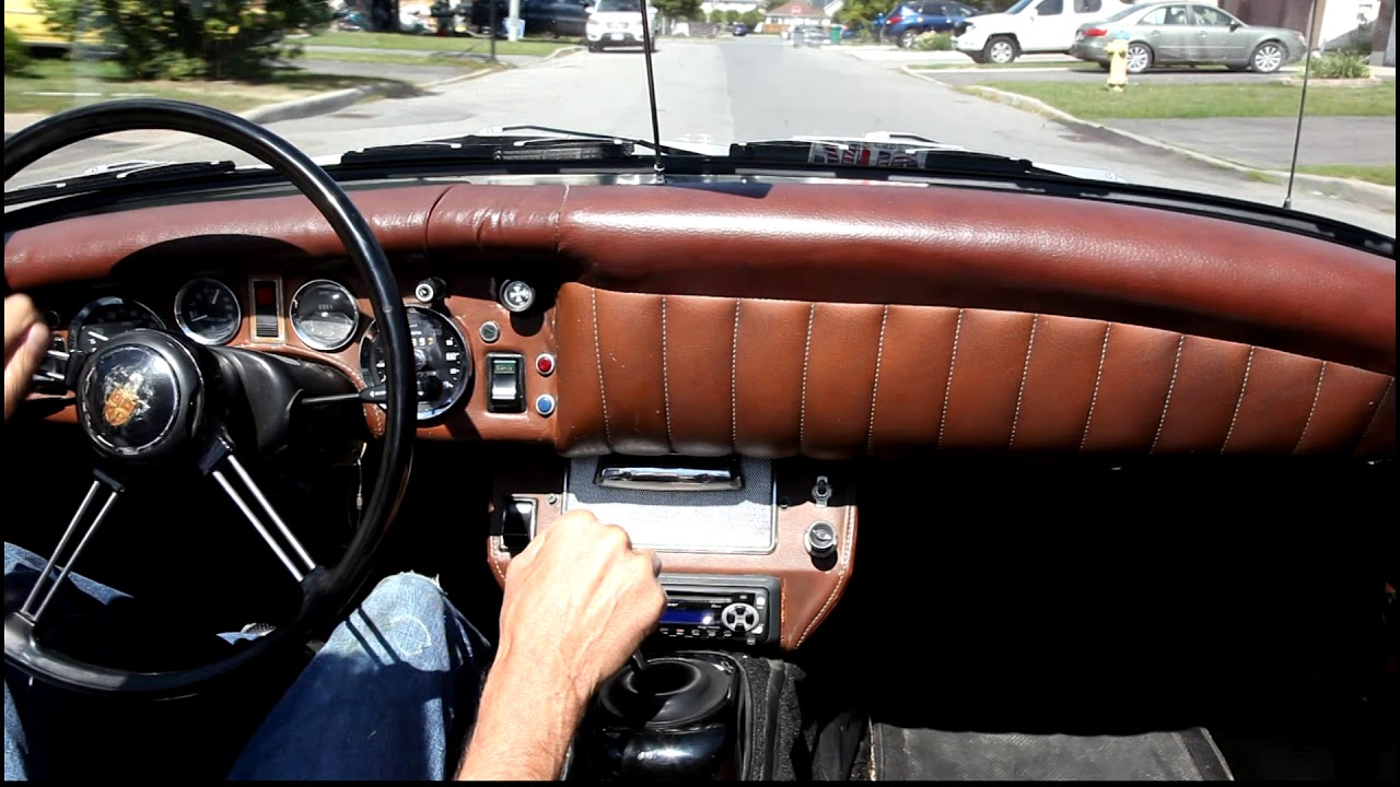 MG Midget Start and Drive