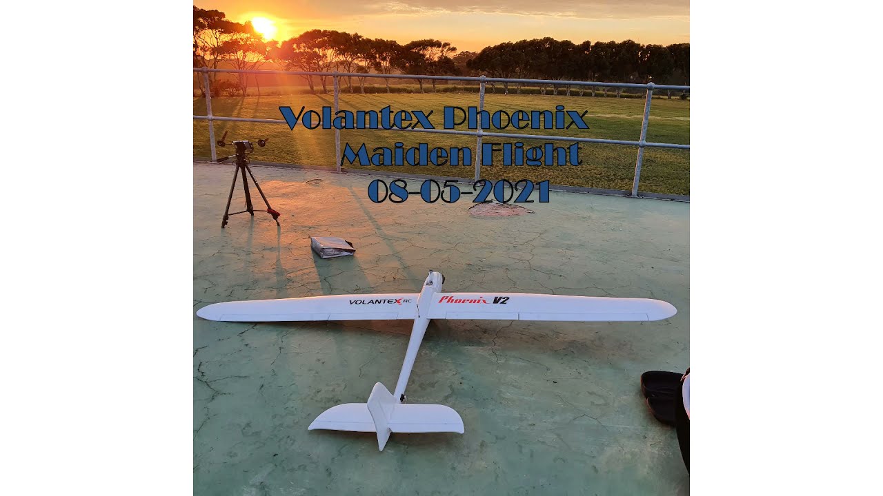 Volantex Phoenix V2 Maiden Flight. 08-05-2021