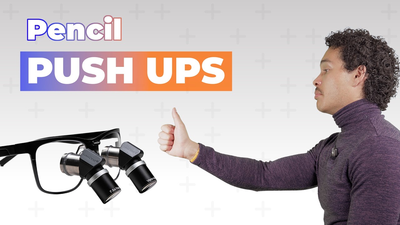 Pencil Push Up | Improve your Convergence and Exercise your Eyes