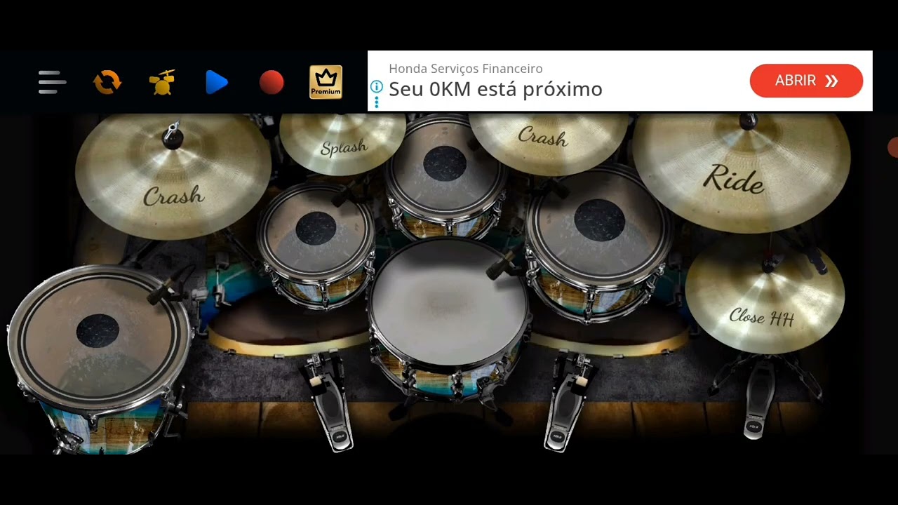 Olha eu tocando 