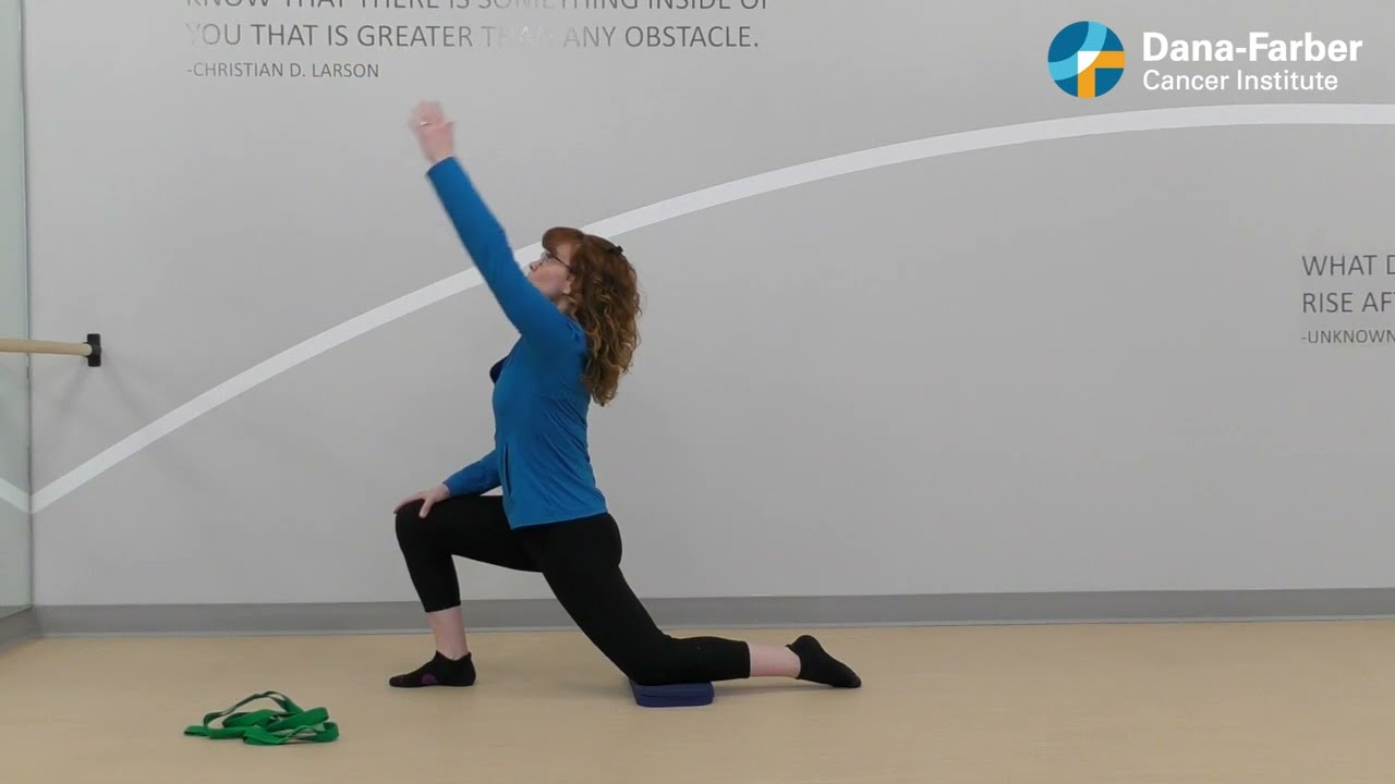Strengthen Your Hip Flexors: Part 2 (10 min) | Dana-Farber Zakim Center Remote Programming