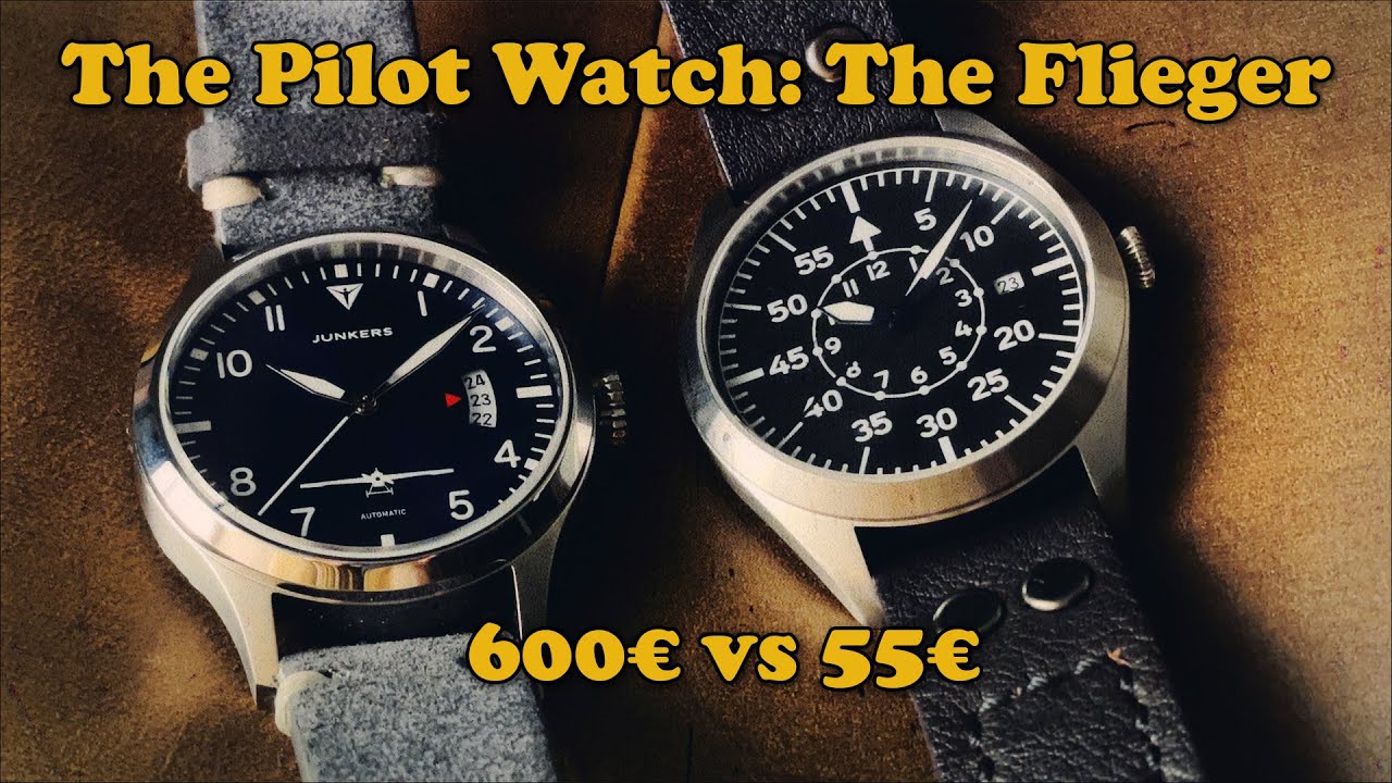 The Pilot Watch - a 600&euro; German Flieger vs a 55&euro; Chinese Flieger