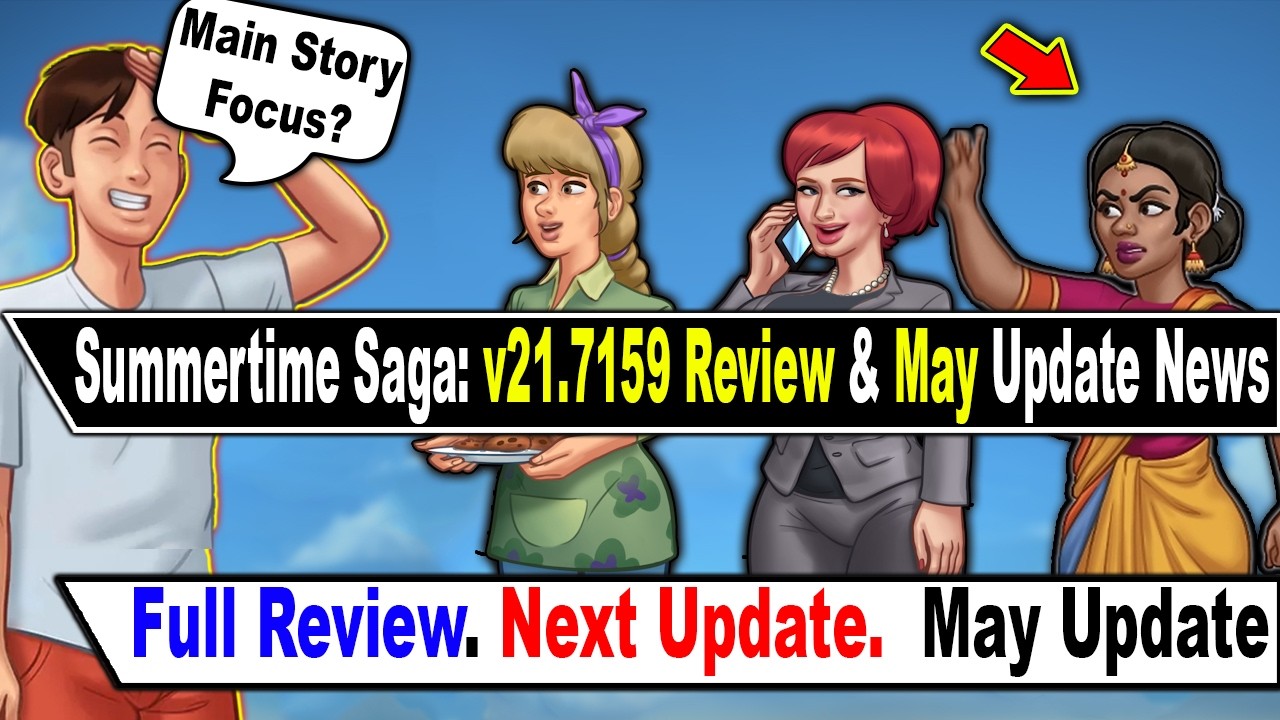 Summertime Saga: Обзор версии 21.7159 и новости об обновлении за май.