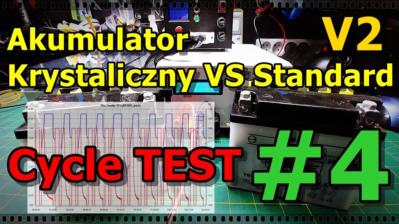 Akumulator krystaliczny #4 - TEST pracy cyklicznej