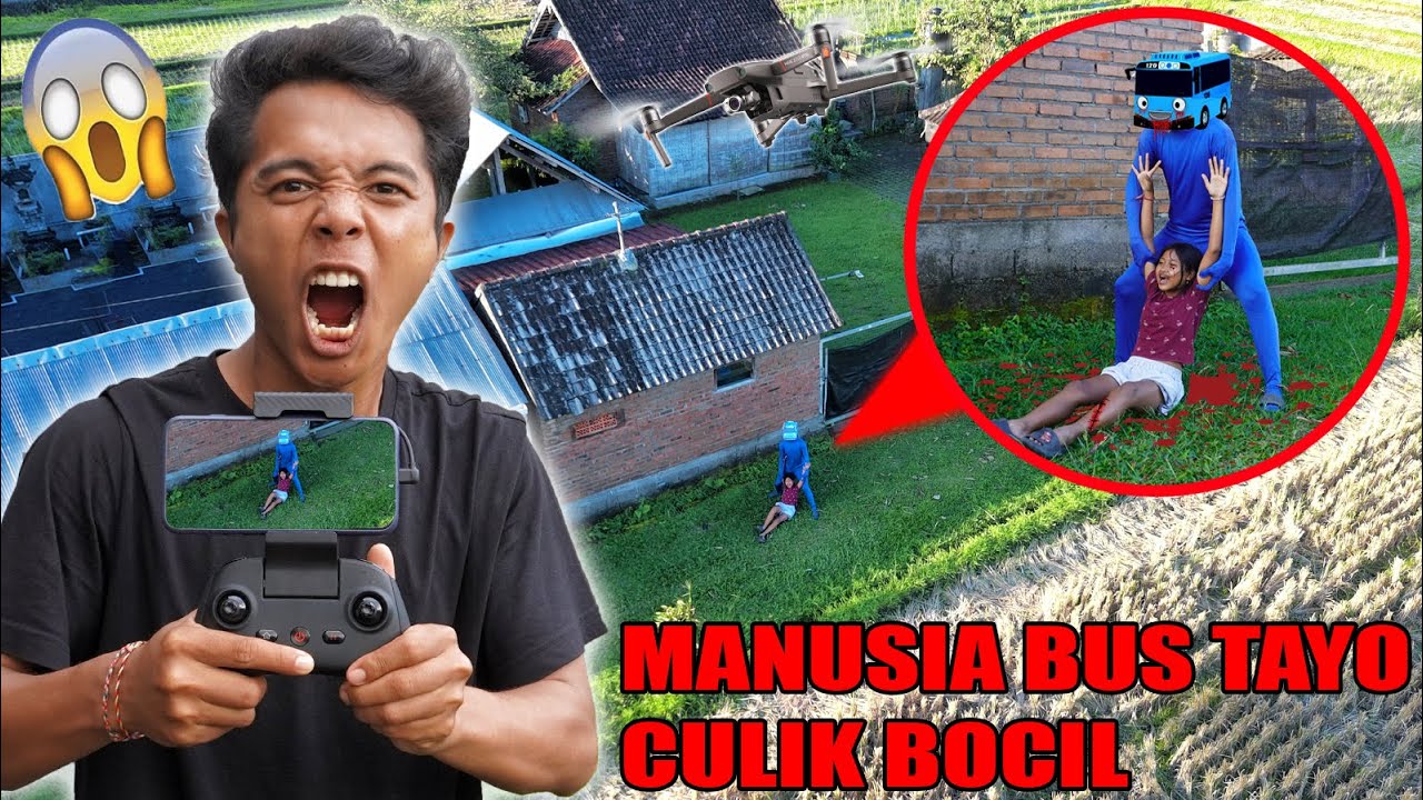 DRONE MEREKAM MANOUSOIA BUS TAYO MENCOULIOUWEAK BOUCHIL?!