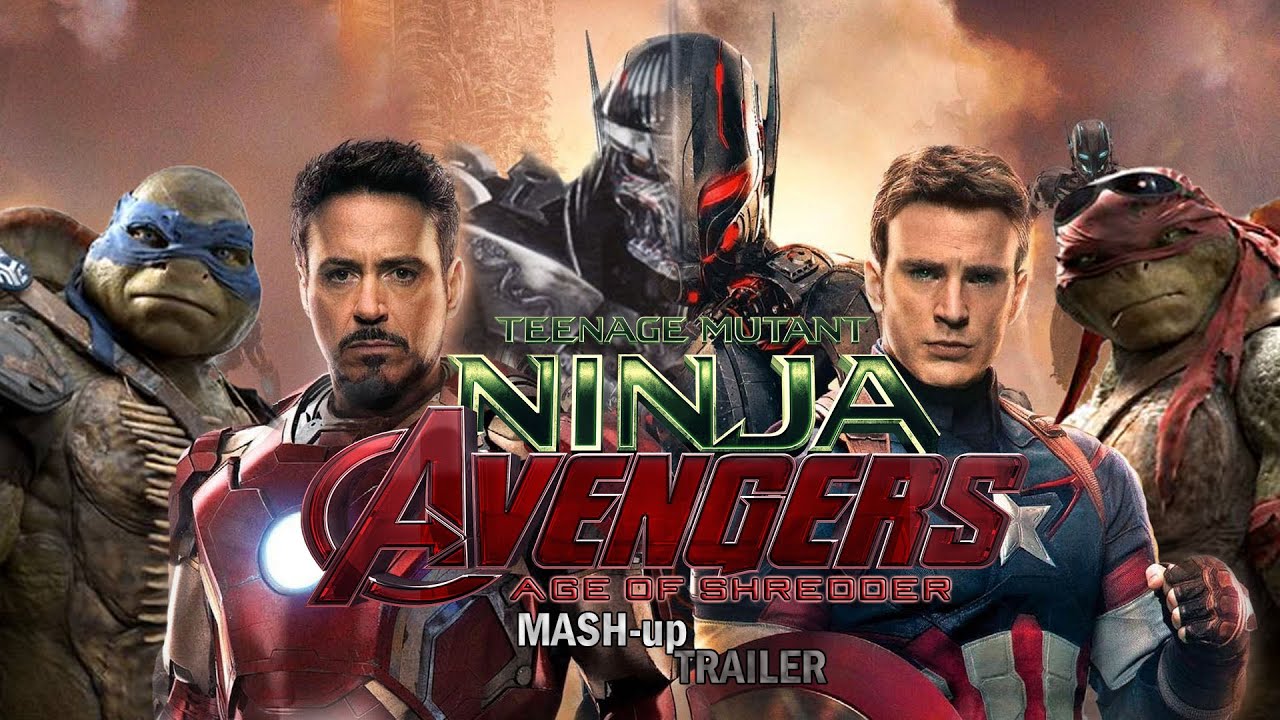 Teenage Mutant Ninja Avengers: Age Of Shredder (Avengers: Age Of Ultron/TMNT 2014 MASH up TRAILER)