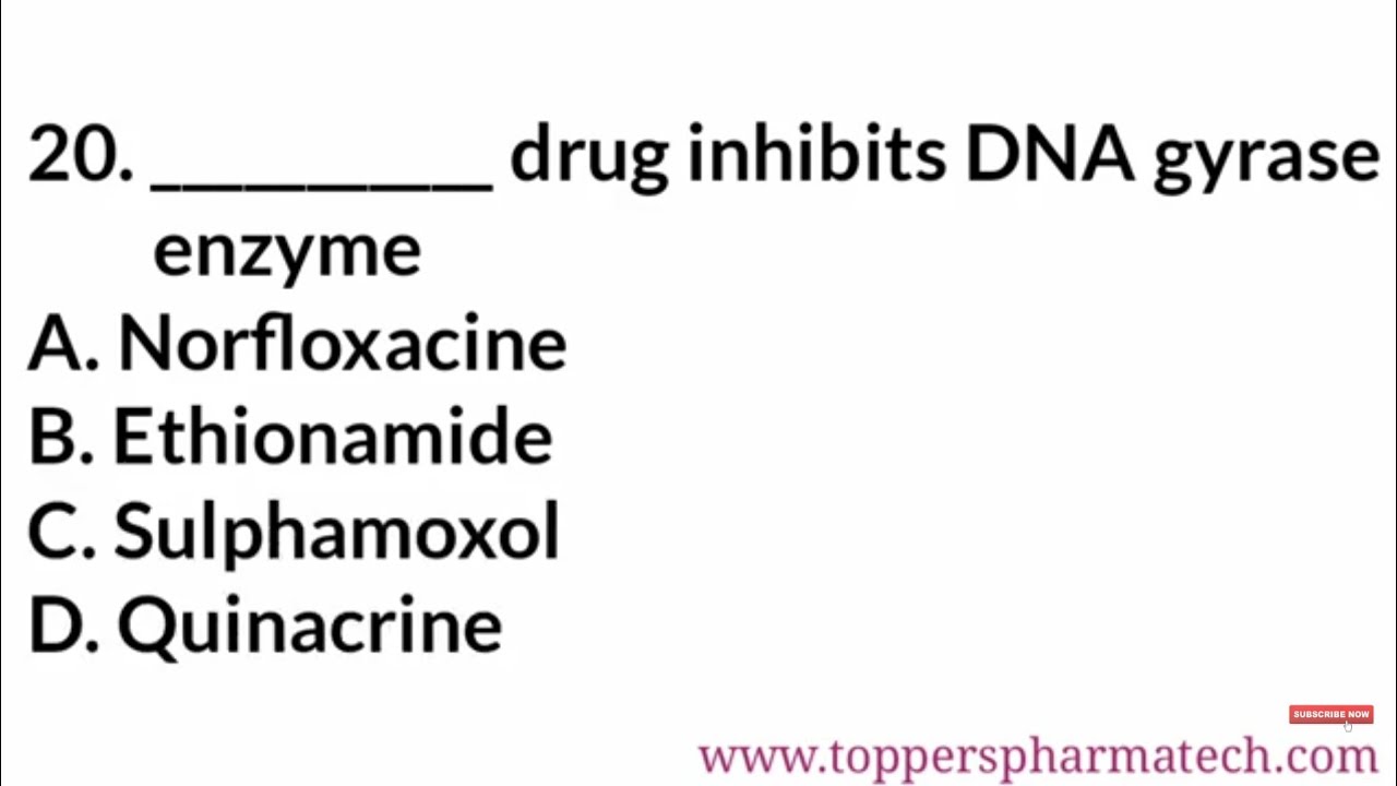 Medicinal Chemistry MCQ - 1 || #PharmacistExam QuestionsPaper | DCO Exam | GPAT Exam | NIPER Exam