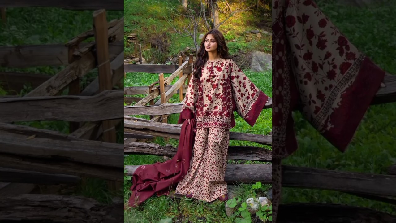 Winter Khaddar 3pC Dress Designs 2023 😍  