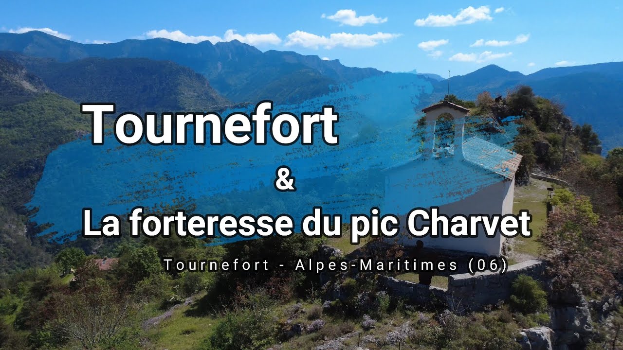 Tournefort et la Forteresse du pic Charvet #4k #france #provence #drone #mountains #hiking #urbex