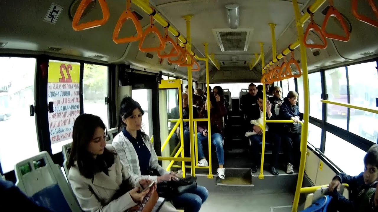 Yerevan, 30.10.17, Mo, Video-1, Nstenk avtobus Masivum.