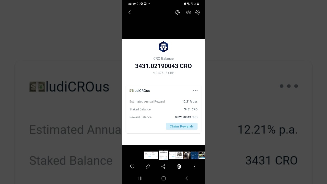 why you should check in on your Crypto.com defi wallet. Maximum returns! 😍