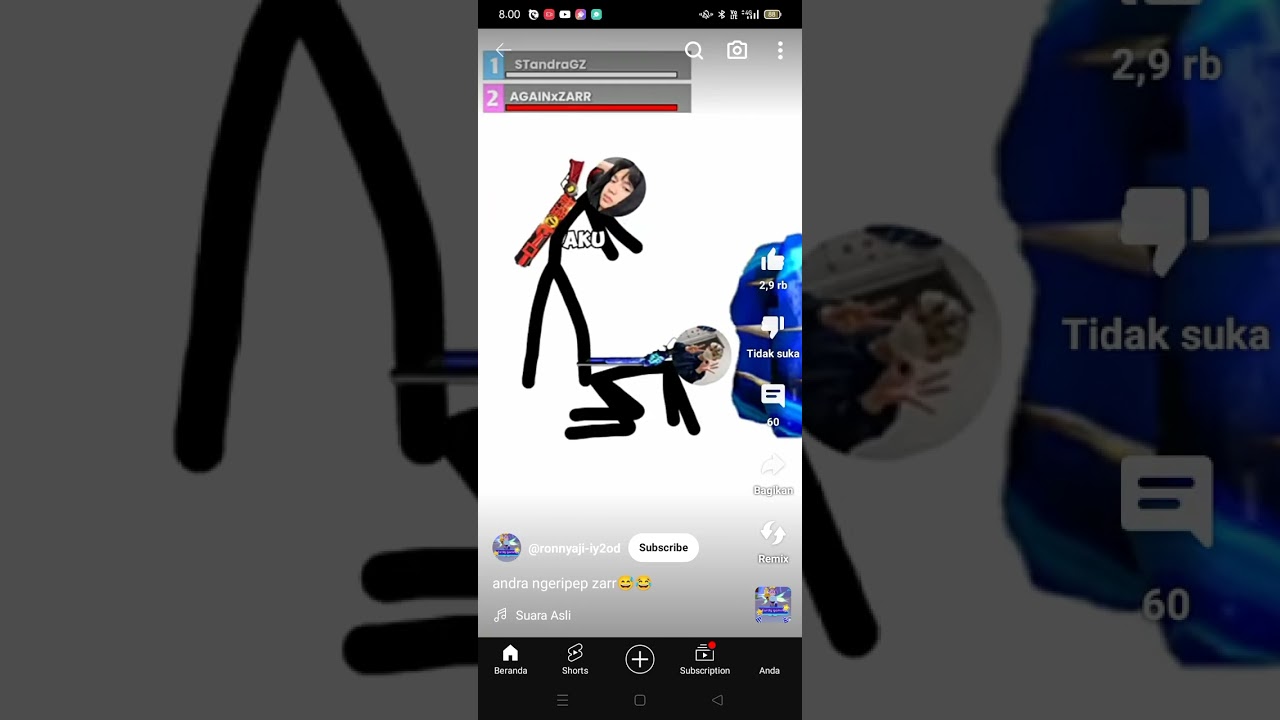 zar sama andra gz bikin ngakak 