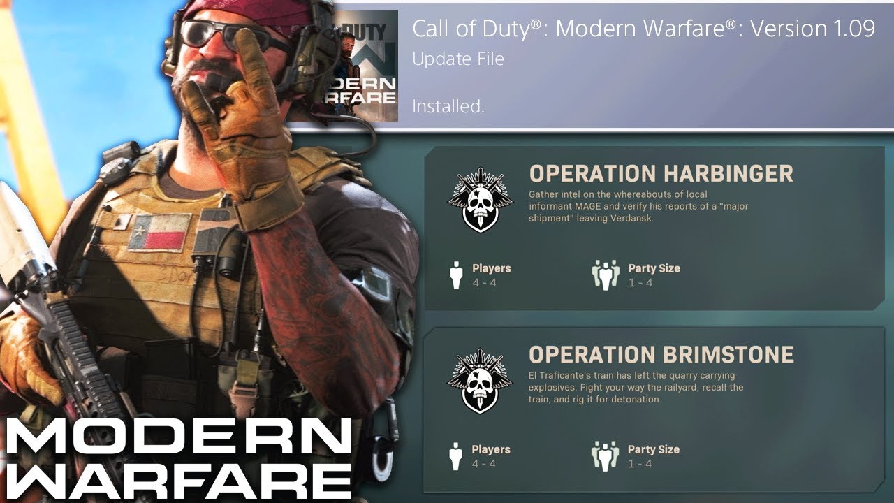 Modern Warfare: All MAJOR Changes In The MASSIVE 1.09 Update