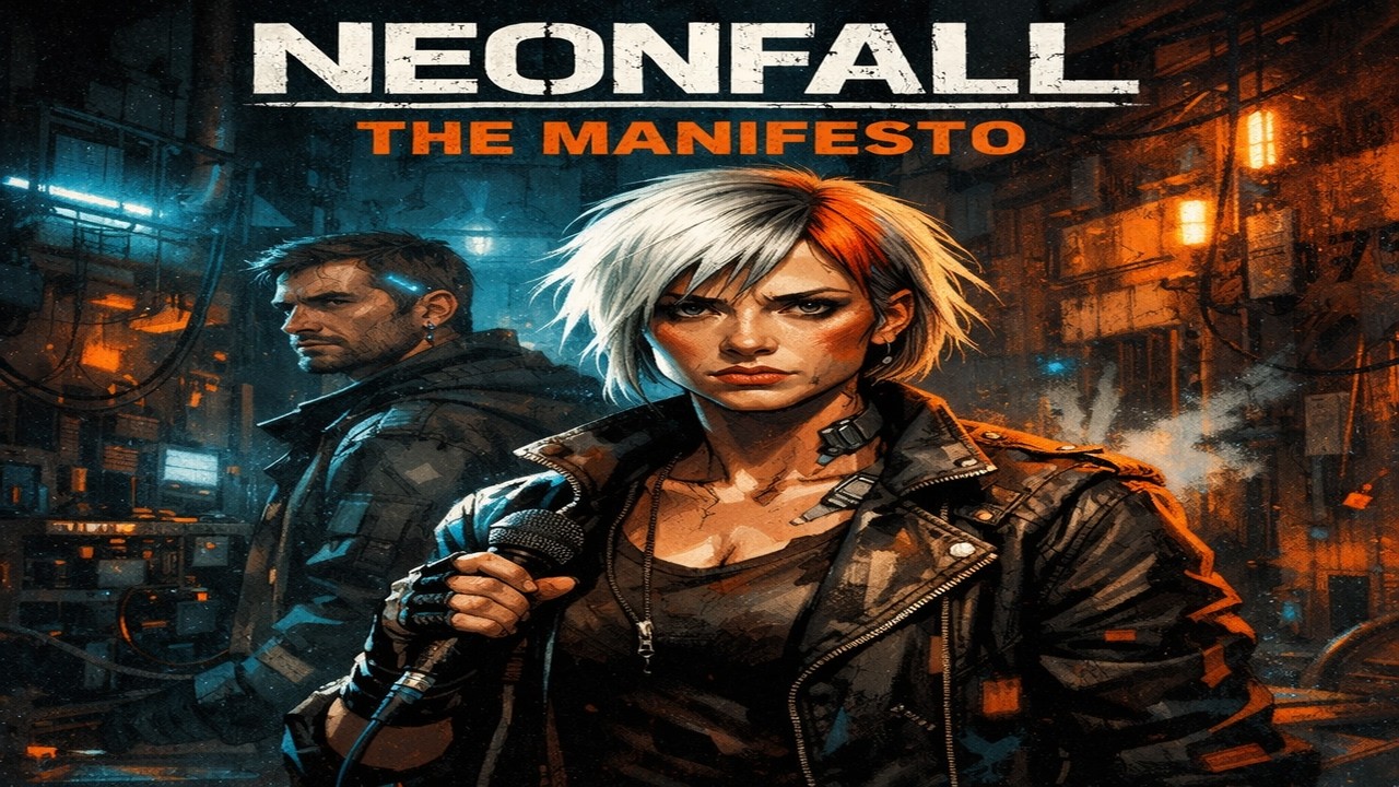 NEONFALL - The Manifesto (A1-1)