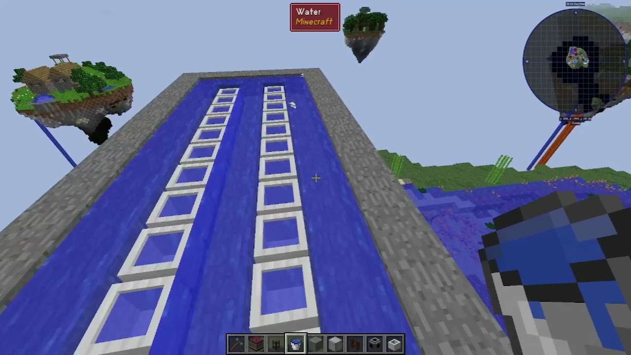 Minecraft Tutorial SevTech Ages of the Sky Modpack Infinite Water