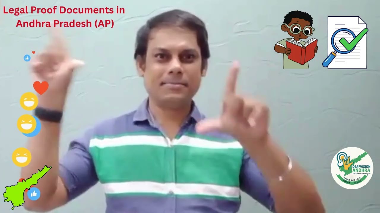 Government of Andhra Pradesh legal proof documents include