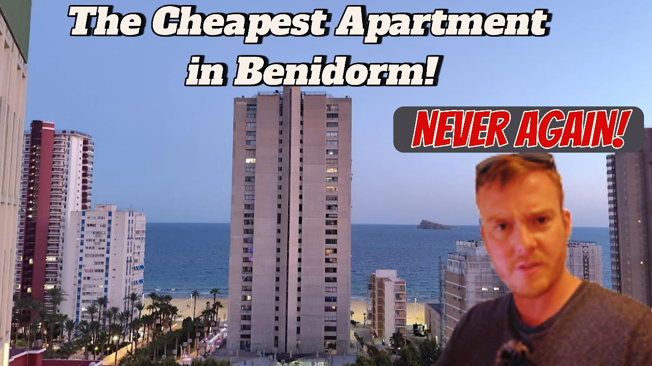 I Stayed in the CHEAPEST Apartments in Benidorm! (Torre Gerona Review)