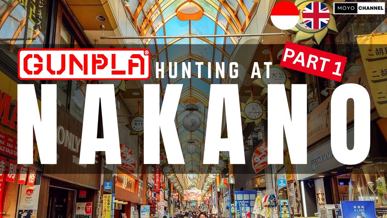 SARANGNYA MAINAN LANGKA DI JEPANG! Hunting the RAREST GUNPLA at Nakano Broadway Tokyo, Japan