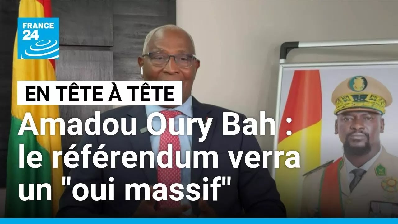Guinée : Amadou Oury Bah assure que le référendum verra un 
