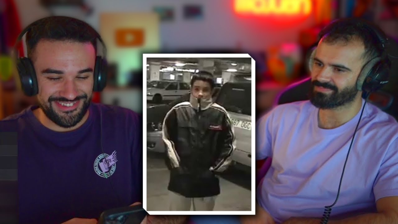 ILLOJUAN y ANDRÉS reaccionan a video de JUAN de pequeño