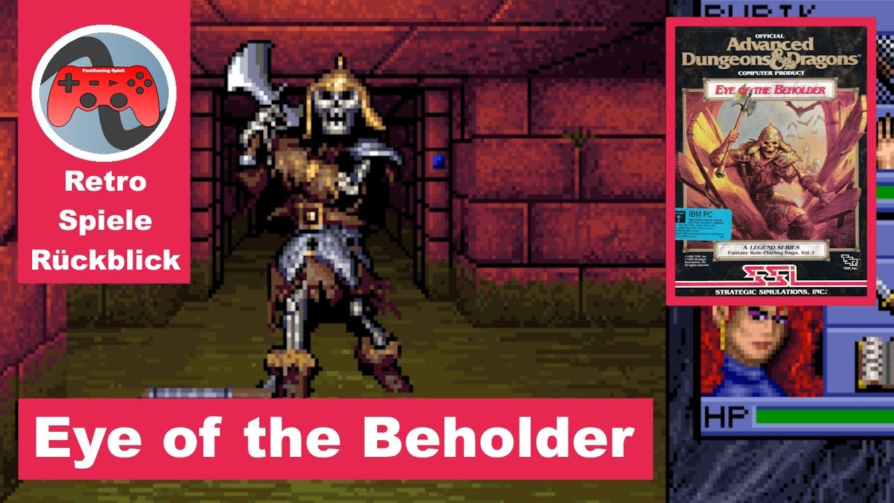Eye of the Beholder - DOS - Retro Spiele Rückblick  - (Reupload)